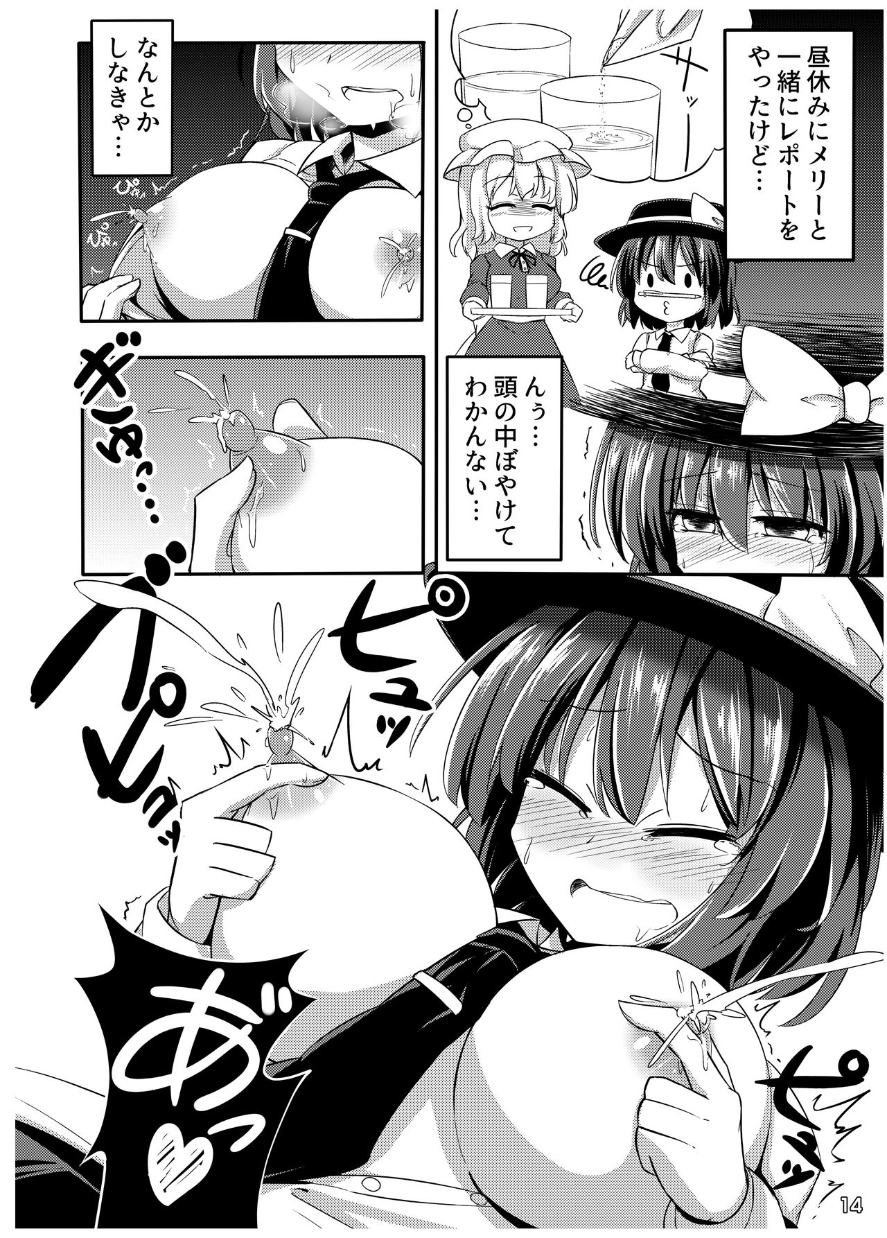 [Nijusei, Ohnegs (Various)] Touhou Sakunyuu Goudoushi Demo Gensoukyou no Musume no Sakunyuu nara Chotto Mitai kamo... (Touhou Project) [Digital] page 13 full