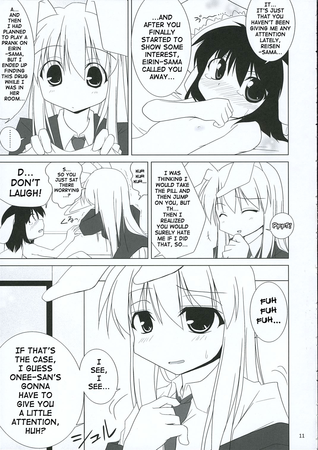 (Reitaisai 3) [TOYBOX (Jacky, Kurikara)] INABA BOX 3 (Touhou Project) [English] {SaHa} page 10 full
