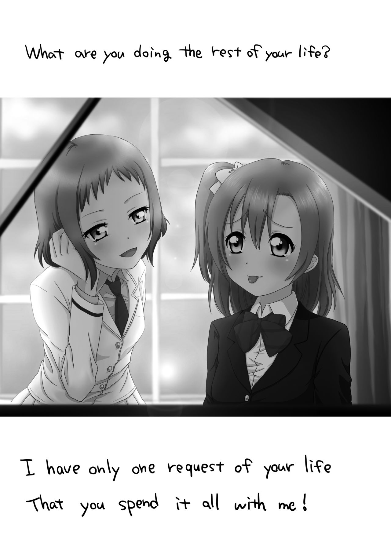 [White Lily (Mashiro Mami)] What are you doing the rest of your life? (Love Live!) [English] [/u/ Scanlations] [Digital] page 4 full