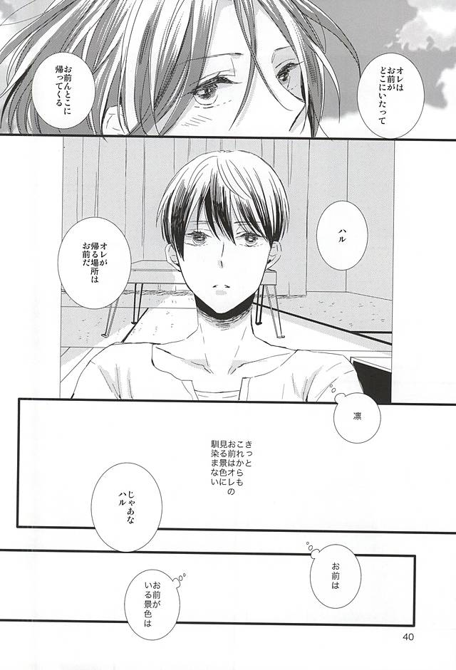 (Splash! 3) [Elia (Ai)] Kimi ni aeru (Free!) page 39 full