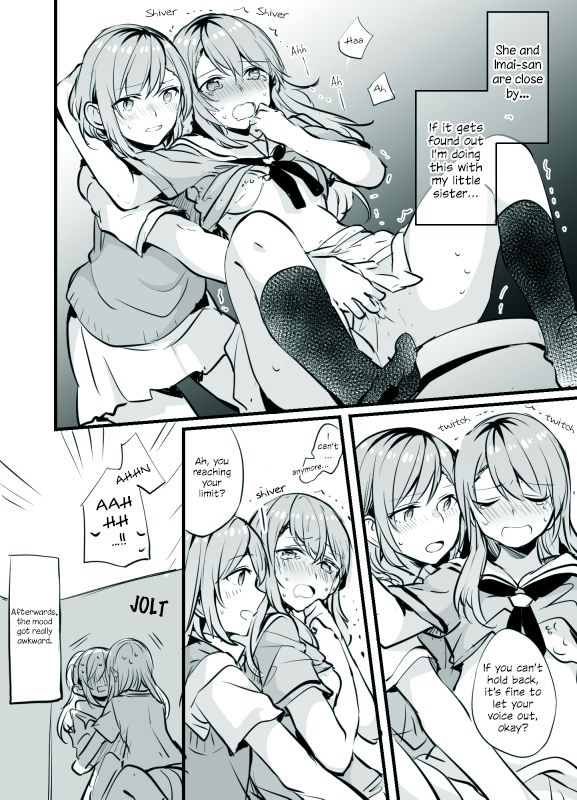 [Hatakewotagayasudake (Mikanuji)] SayoHina Ecchi | Lewd SayoHina (BanG Dream!) [English] {WSDHANS} [Digital] page 4 full