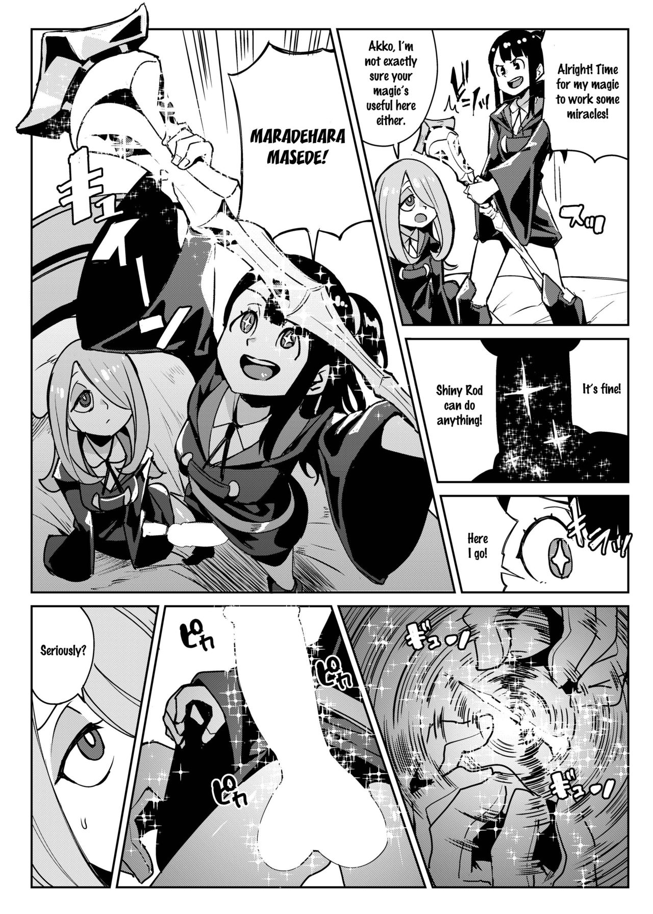 [Happouvijin (yumoteliuce)] Tasting (Little Witch Academia) [English] [Szayedt] [Digital] page 14 full