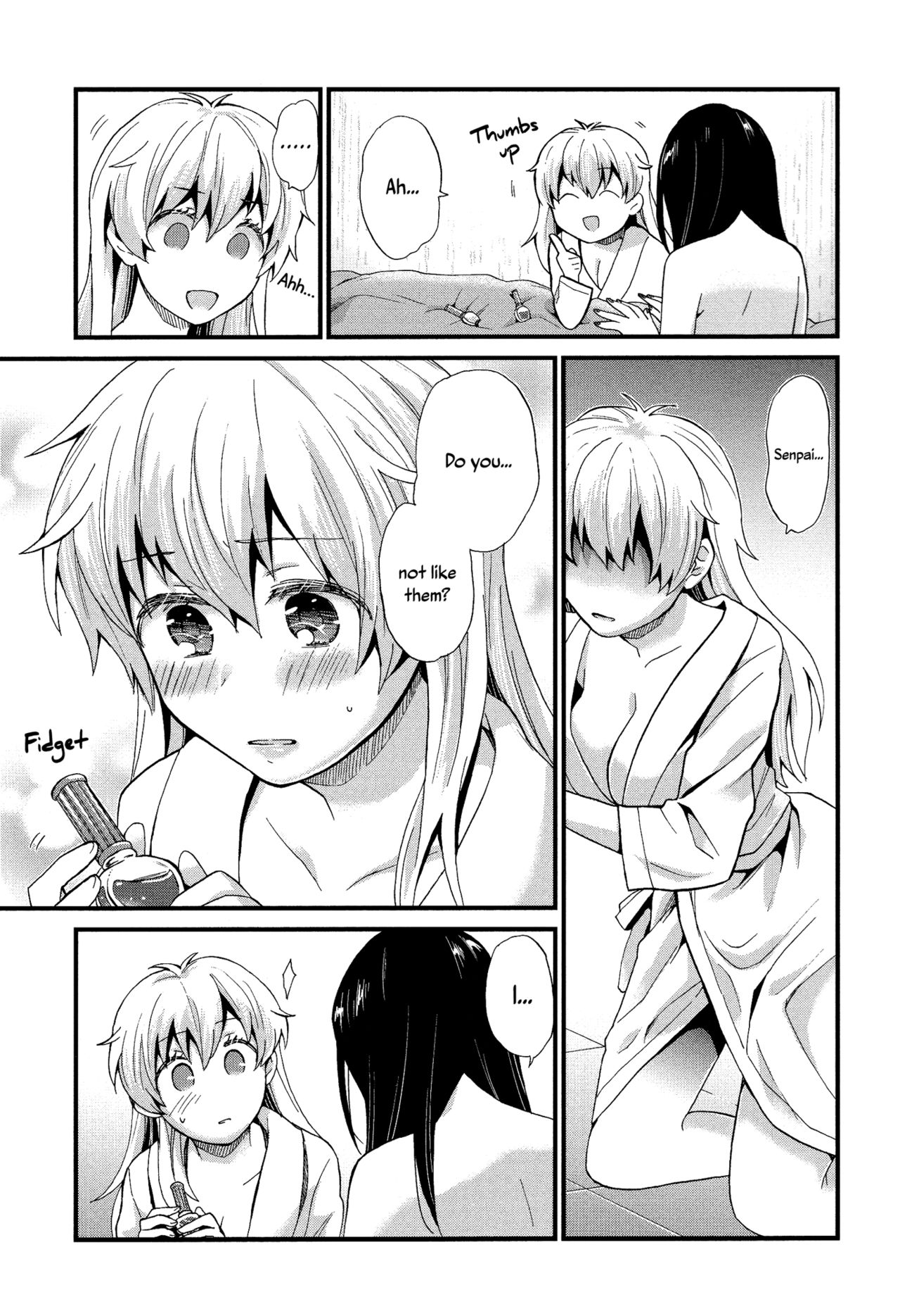 [Ono Hiroki] Mayonaka Yonaka no Accept Ch. 4 (Mebae Vol. 5 - Vivid Girls Love Anthology) [English] [Yuri-ism] page 16 full