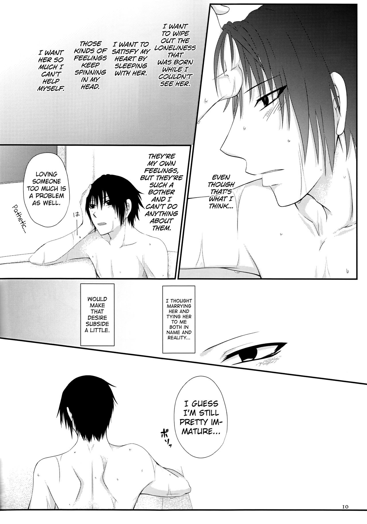 (Koi Sasuraeba Ai to Naru) [Heinetsu 37°C (Nanae Juu)] Kimi dake ni Wagamama o (Naruto) [English] [biribiri] page 9 full