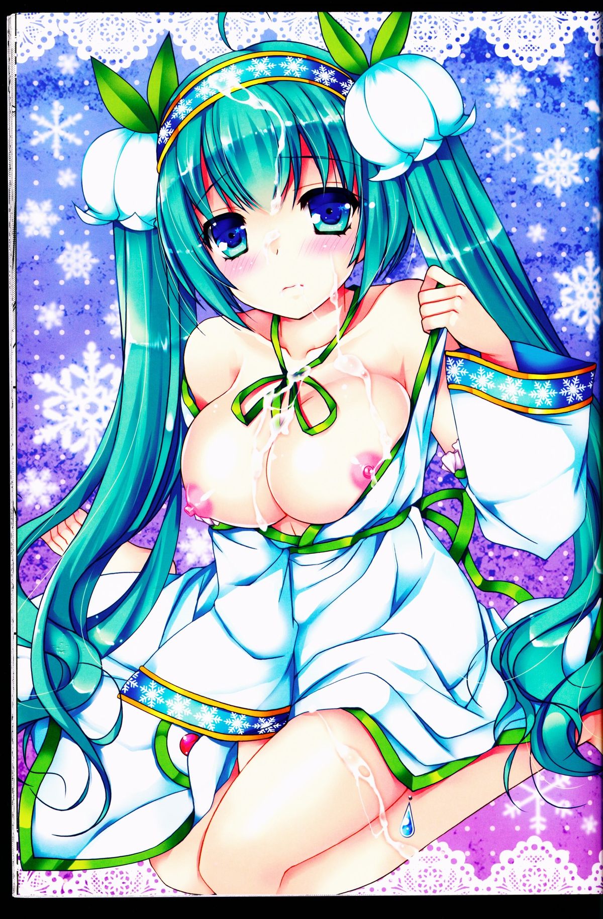 (C88) [Dennou Fuyu Mikan (Ueda Rieko)] Suzukoi. ~Manatsu no Ice Hen~ (VOCALOID) [Chinese] [oo君個人漢化] page 4 full