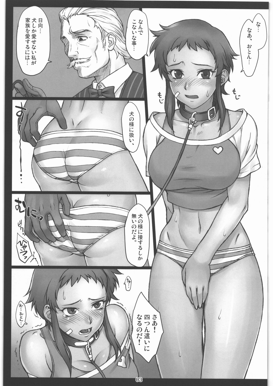 (C81) [Nagaredamaya (BANG-YOU)] Hinata-chan Shiiku Nikki (Mirai Nikki) page 2 full
