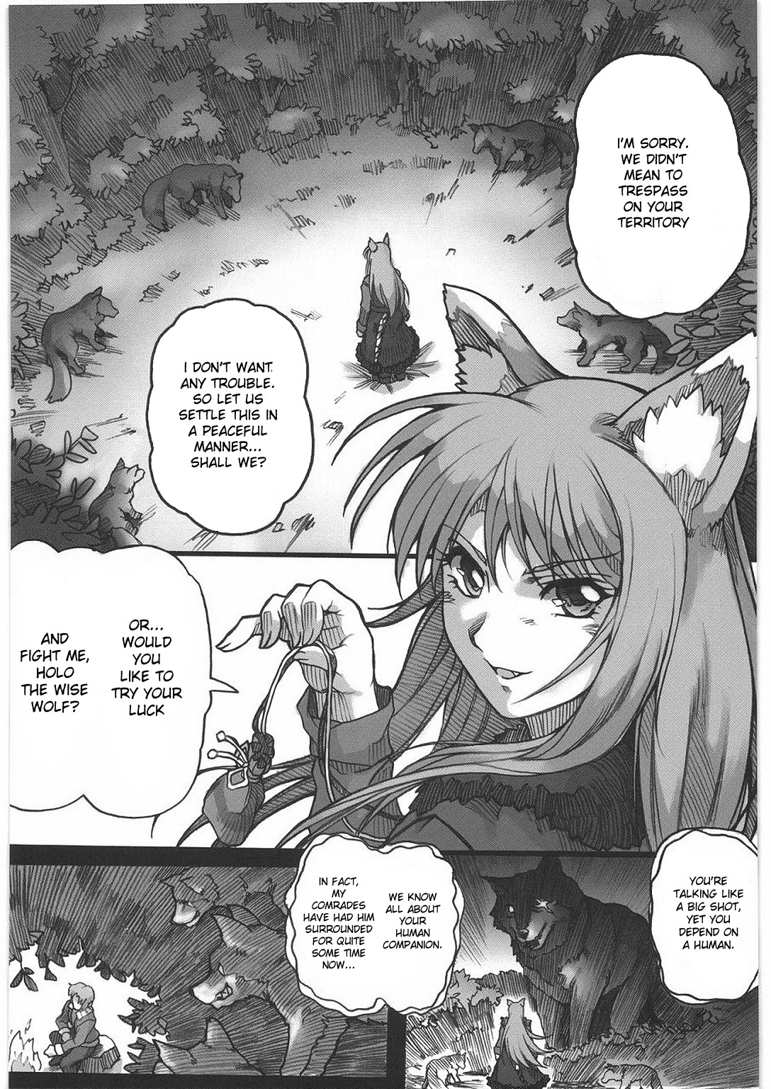 (C76) [Kacchuu Musume (Hisahiko, Shimamoto Harumi)] Smalt Leather (Spice and Wolf) [English] [desudesu] page 28 full