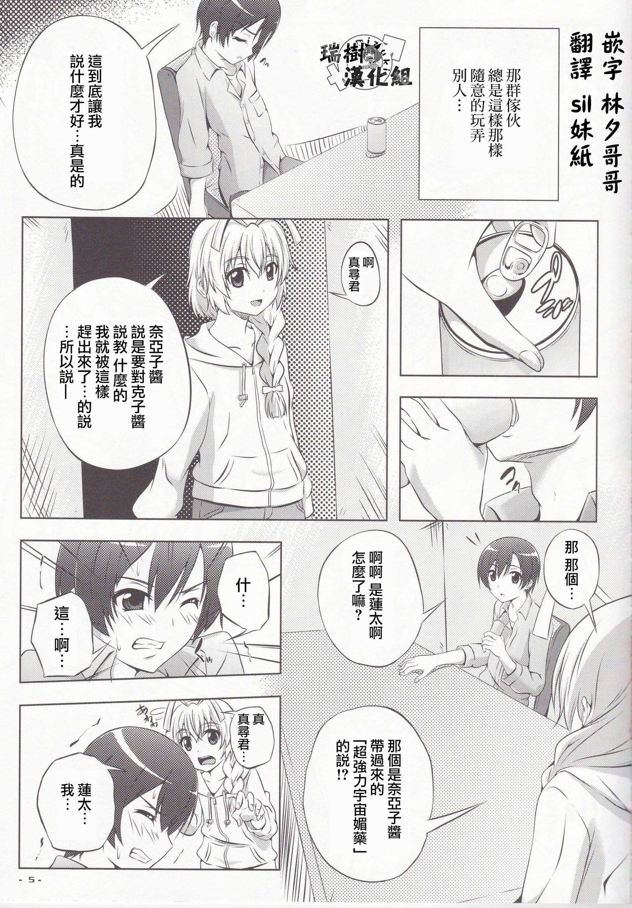 (C85) [Assemblink (Suzuka Sakito)] Boku no Mahiro-kun (Haiyore! Nyaruko-san) [Chinese] [瑞树汉化组] page 6 full