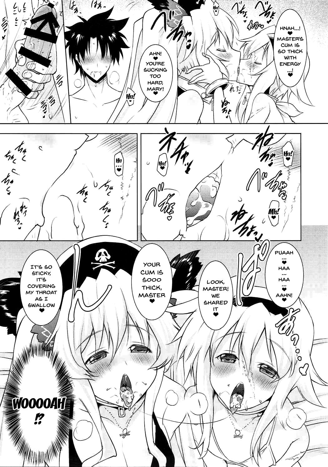 (C92) [Syunkan Saidaihusoku (Pony R)] Anne & Mary to no Nukinuki Seikatsu (Fate/Grand Order) [English] {doujins.com} page 13 full