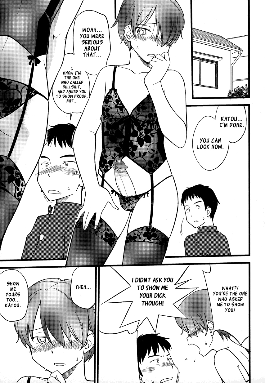 [Hinemosu Notari] Cum in my mouth (Otokonoko Jidai Vol. 6) [English] [XCX Scans] page 9 full