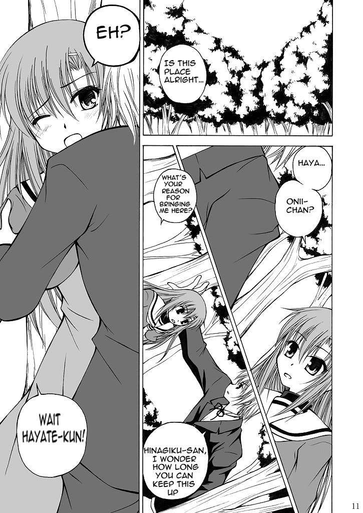 [Ringo Koucha (Futatsuki Kazuo, Kashimi Masao, Takamiya Sakura)] Daijoubu? Oniichan? (Hayate no Gotoku! [Hayate the Combat Butler]) [English] [Lunatic Translations] page 9 full