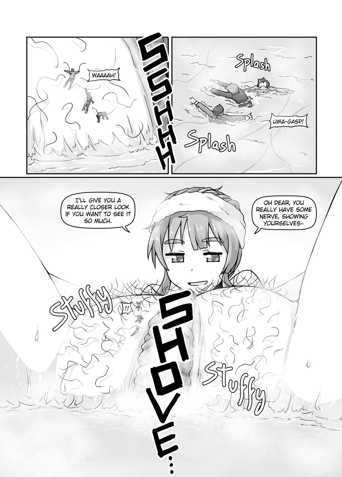 [Ochikonium (Terada Ochiko)] Shoujinrui o Suitai Sasemasu | Tiny Humanity was Declined (Jinrui wa Suitai Shimashita) [English] [Digital] page 11 full