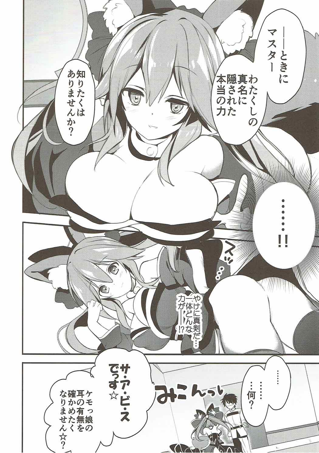 (C92) [Otona Shuppan (Hitsuji Takako)] Tamamo no Mama (Fate/Grand Order) page 4 full