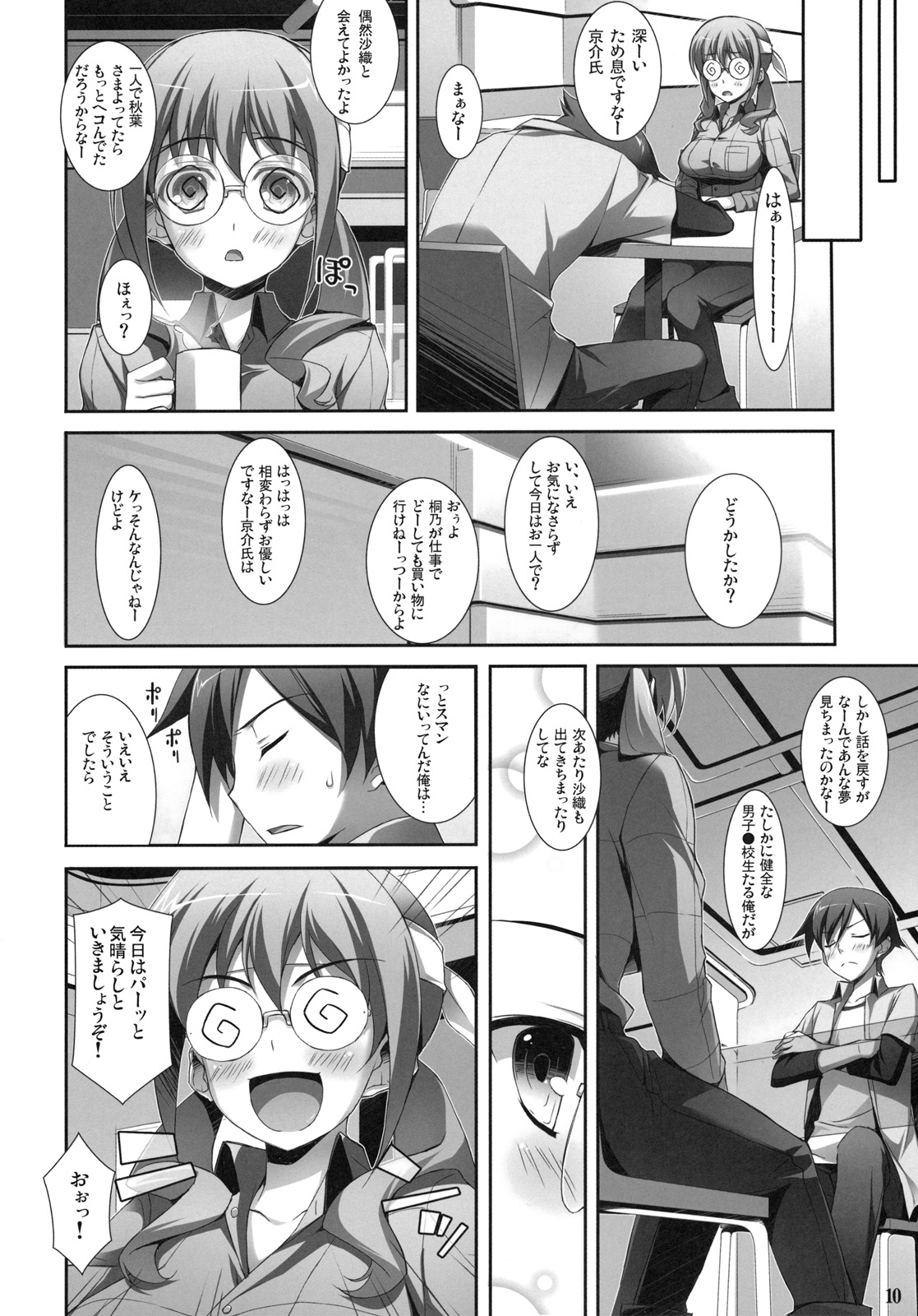 (C79) [WIREFRAME (Yuuki Hagure)] Ore to Saori no XXX (Ore no Imouto ga Konna ni Kawaii Wake ga Nai) page 8 full