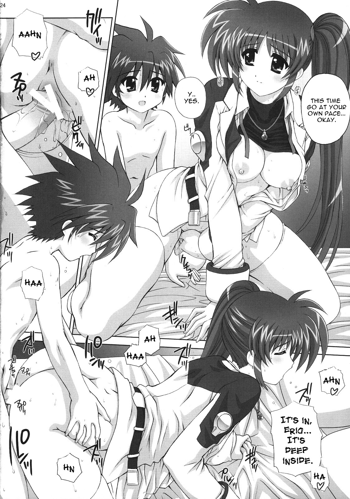 (C76) [Kamogawaya (Kamogawa Tanuki)] Nineteens Ne (Mahou Shoujo Lyrical Nanoha) [English] page 23 full