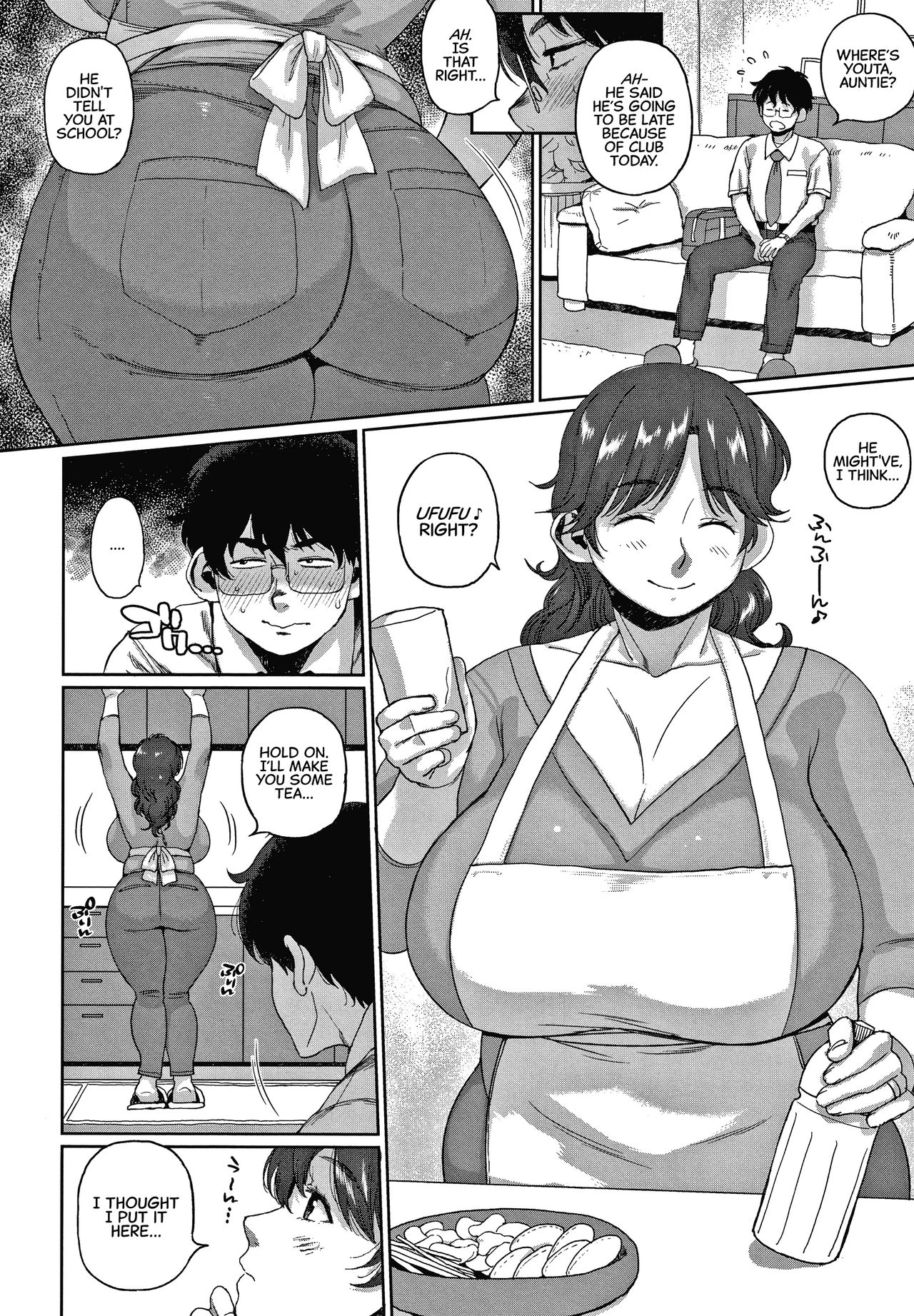 [Muronaga Chaashuu] Tomohaha Nikushoku Baikingu | All-You-Can-Eat Feat. Friend's Mom's Meat (Kaa-san no Umoretai Karada) [English] [CulturedCommissions] page 2 full