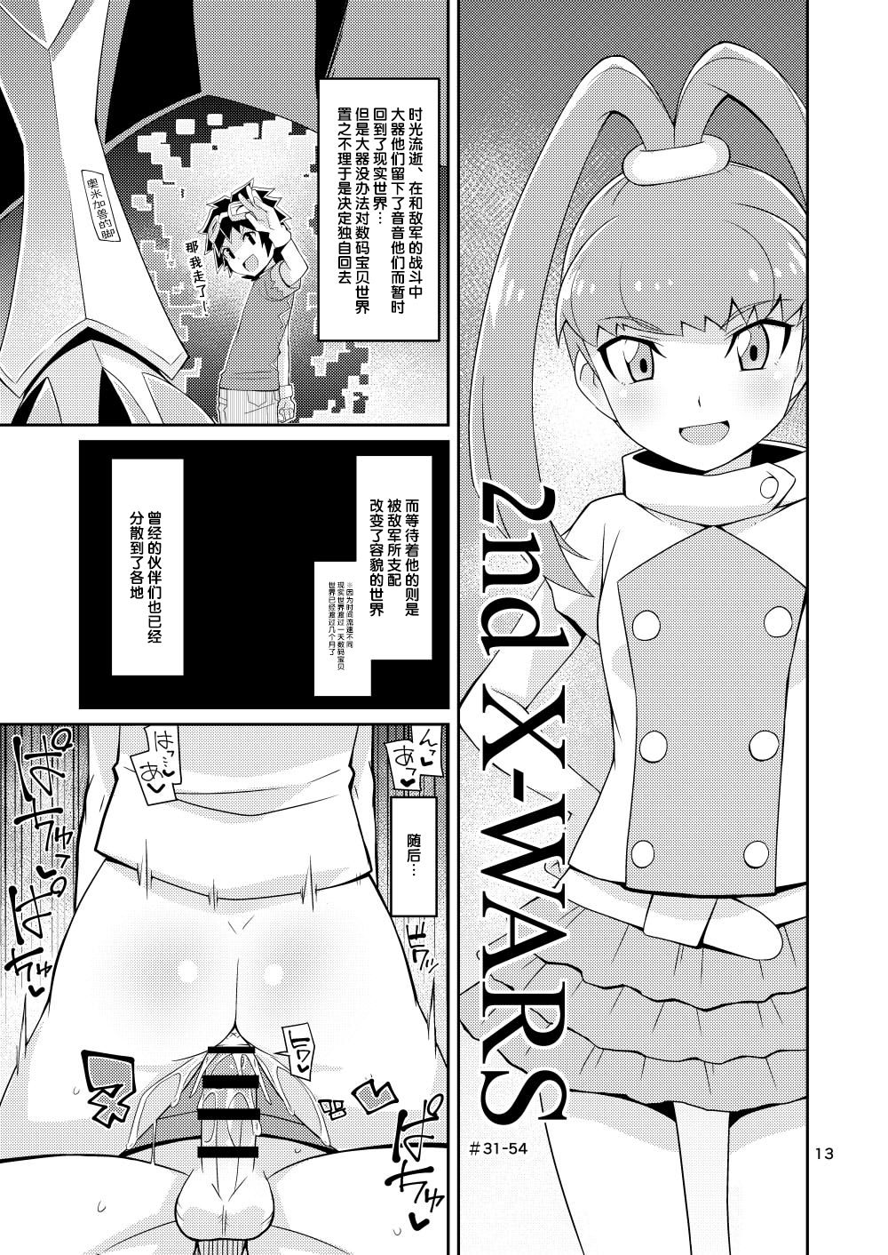 [4or5 Works (Chicago)] Amanone Chronicle (Digimon Xros Wars) [Chinese] [后悔的神官个人汉化] [Digital] page 13 full