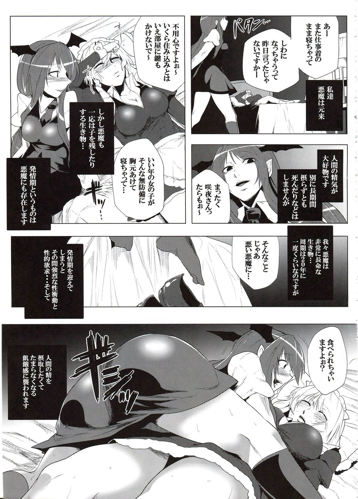 (C83) [Totsugasa (Sagatto Ru)] THE BEGINNING OF THE END OF ETERNITY (Touhou Project) page 8 full