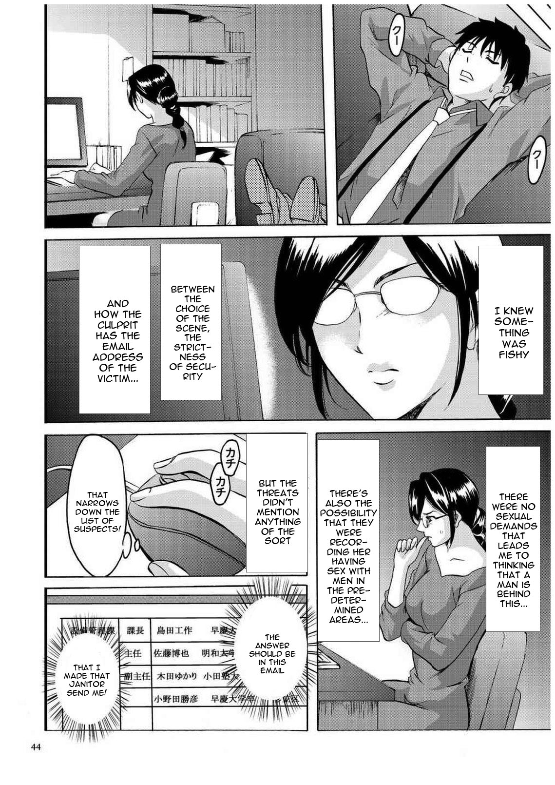 [Hoshino Ryuichi] Sennyu Tsuma Satomi Kiroku Ch. 1-8 [English] [constantly] page 43 full