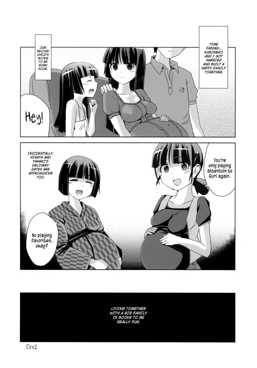 Kuroneko yo Ore ni Nioi wo Kagasetekurenaika? page 22 full