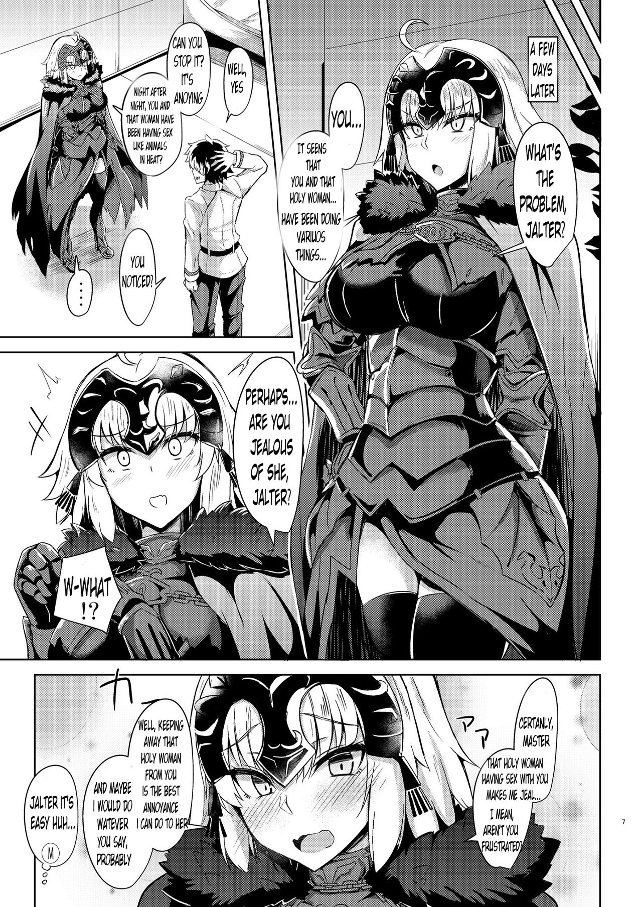 [Tiusan Kingdom (Kazamitiu)] Seijo-sama ni Shitto Shichau Alter-chan (Fate/Grand Order) [English] [HometeX3] [Digital] page 7 full