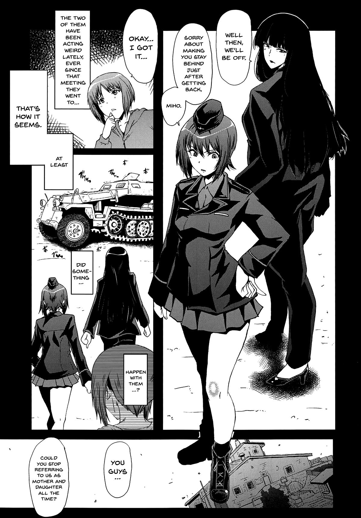 (C94) [Urakata Honpo (SINK)] Urabambi Vol. 57 Taihai no Koutetsu Fujin | Urabambi Vol. 57 - Corruption Of The Steel Woman (Girls und Panzer) [English] {Doujins.com} page 4 full