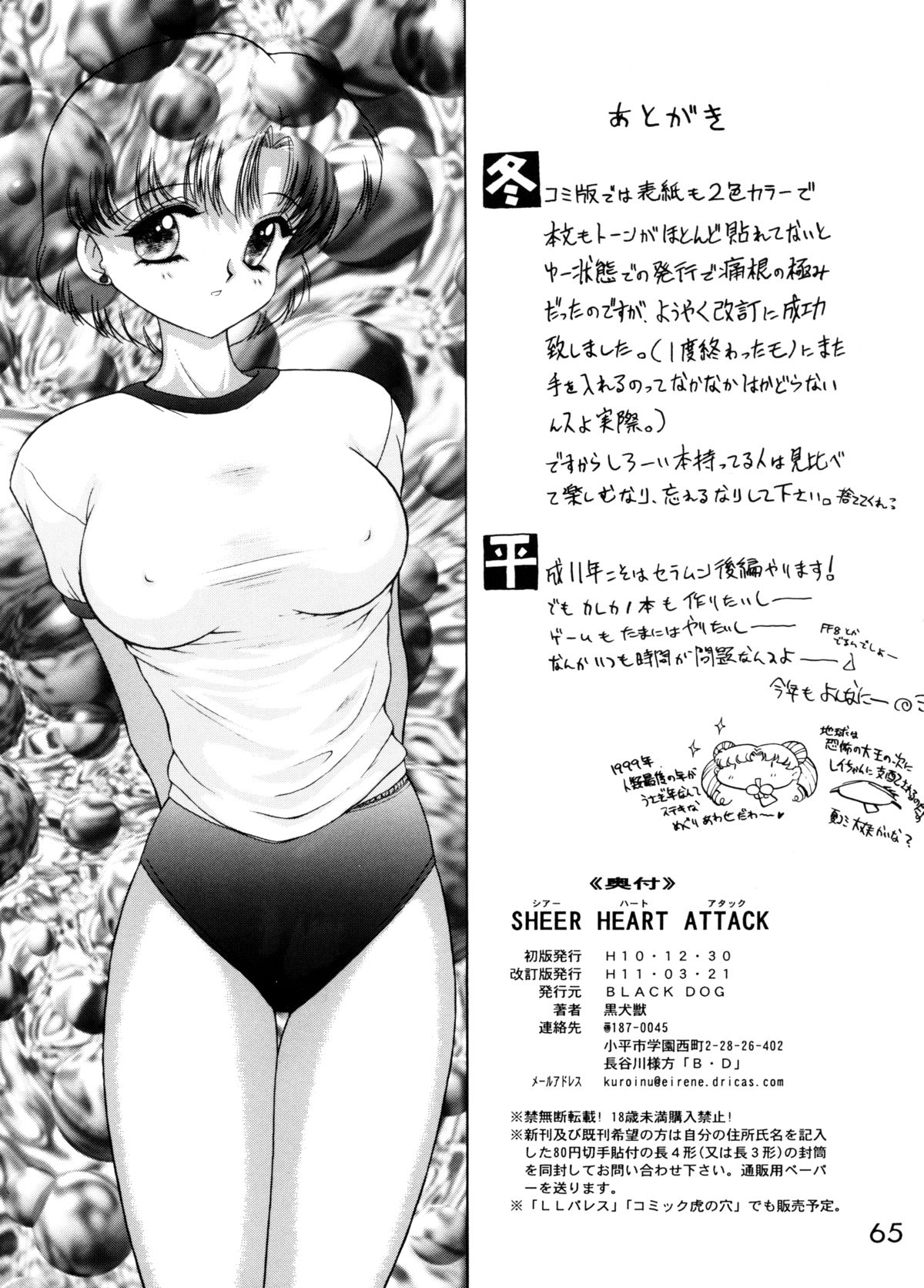 [BLACK DOG (Kuroinu Juu)] SHEER HEART ATTACK! (Bishoujo Senshi Sailor Moon) page 64 full