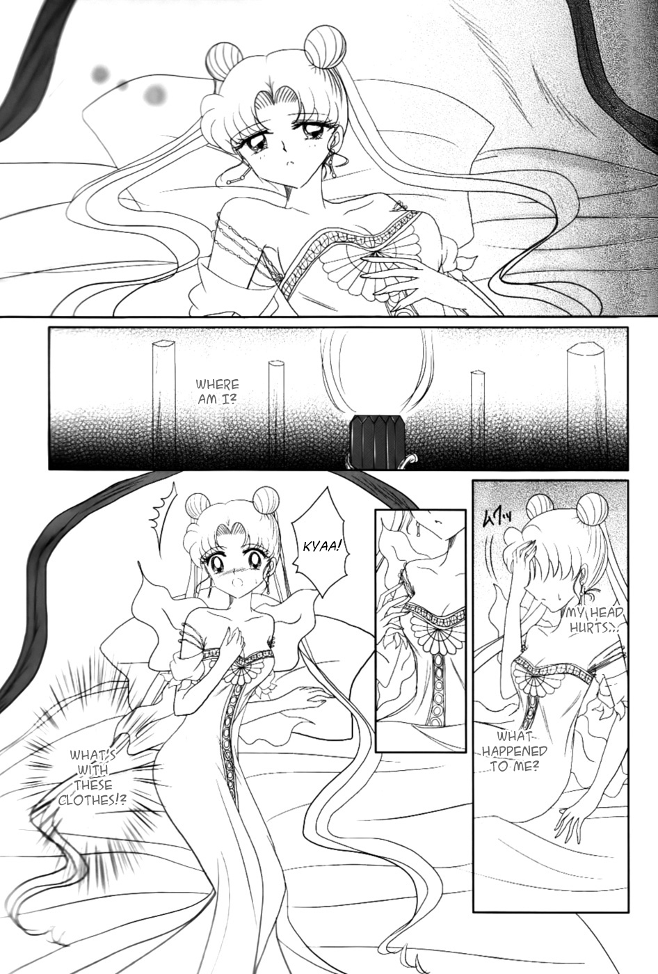 (C82) [MoE (Eiri)] Kuroi Tsuki ni Michibikare (Sailor Moon)english page 9 full