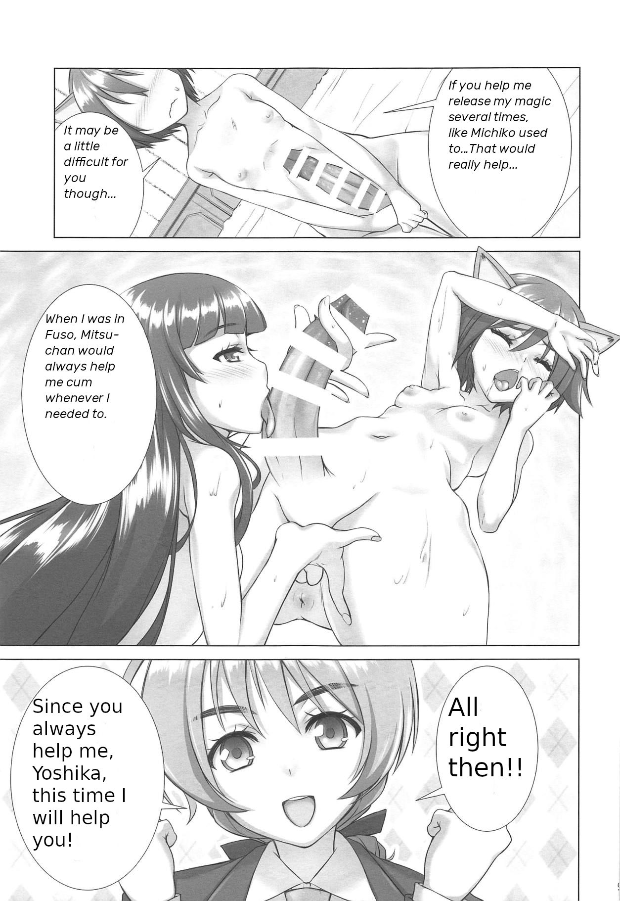 (COMIC1☆15) [Shiromitsuya (Shiromitsu Suzaku)] DokiDokiSuru! (Strike Witches) [English] page 8 full