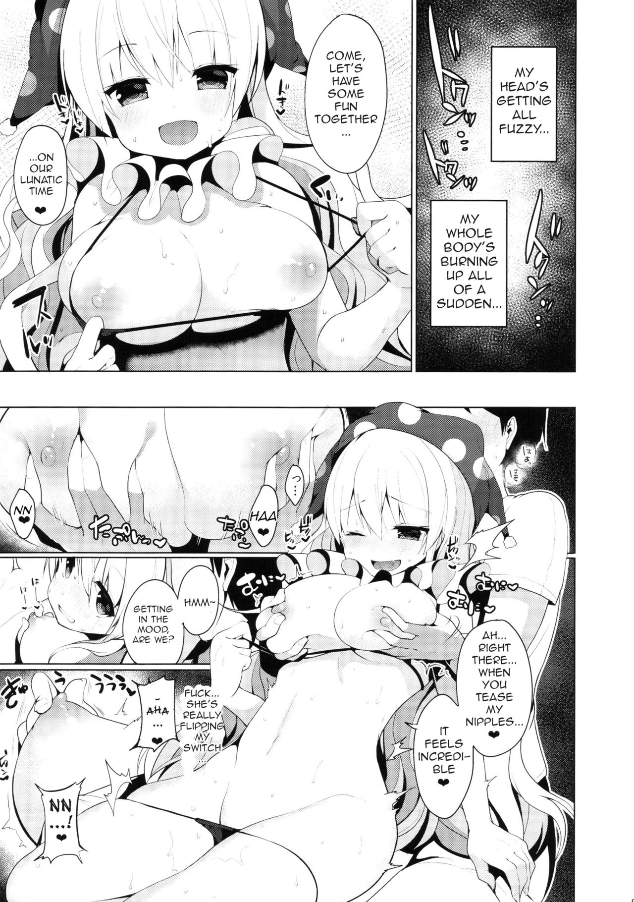 (Meikasai 10) [Chocolate Synapse (Shika Yuno)] CAUTION! (Touhou Project) [English] [Golden Chamomile] page 5 full