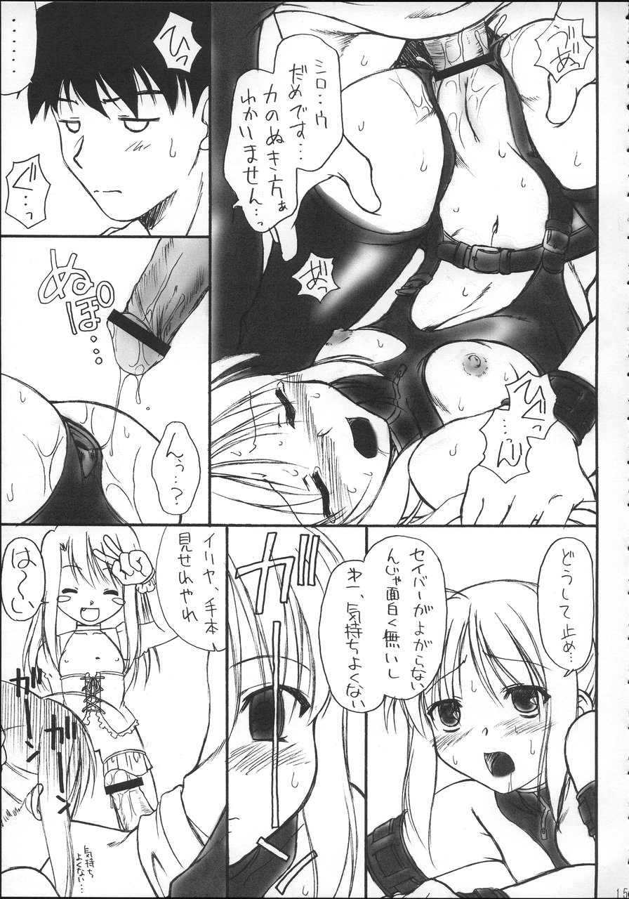 (C66) [Beniya (Kurenai Yuuki)] Fake black out SIDE-B (Fate/Stay Night) page 14 full