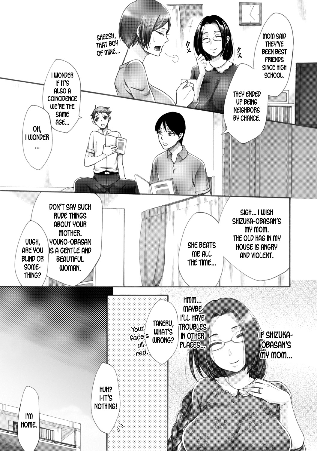 [Tukisiro Saya] Tonari no Kirei na Okaa-san | My Neighbor, The Beautiful Mother (COMIC Shingeki 2019-08) [English] [desudesu] [Digital] page 3 full