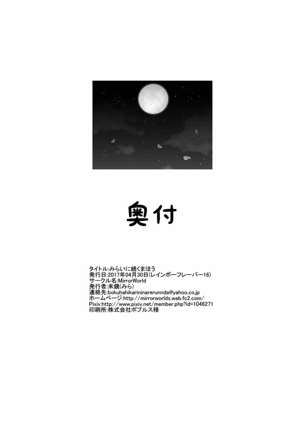 [MirrorWorld (Mira)] Mirai ni Tsuzuku Mahou (Mahou Tsukai Precure!) [Digital] page 29 full