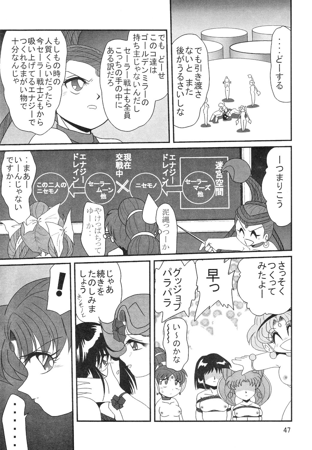 (C69) [Thirty Saver Street 2D Shooting (Maki Hideto, Sawara Kazumitsu)] Silent Saturn SS vol. 8 (Bishoujo Senshi Sailor Moon) page 46 full