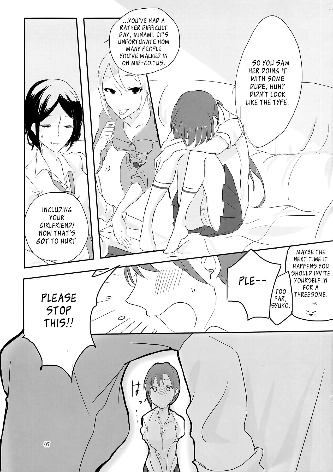 (C86) [Yuribatake Bokujou (Kon)] obsessed (THE IDOLM@STER CINDERELLA GIRLS) [English] [Sexy Akiba Detectives] page 6 full