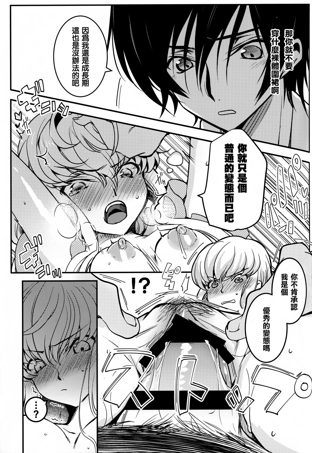 (C95) [CREAYUS (Rangetsu)] BISQUE NOISE (CODE GEASS: Lelouch of the Rebellion) [Chinese] [兔司姬漢化組] page 17 full