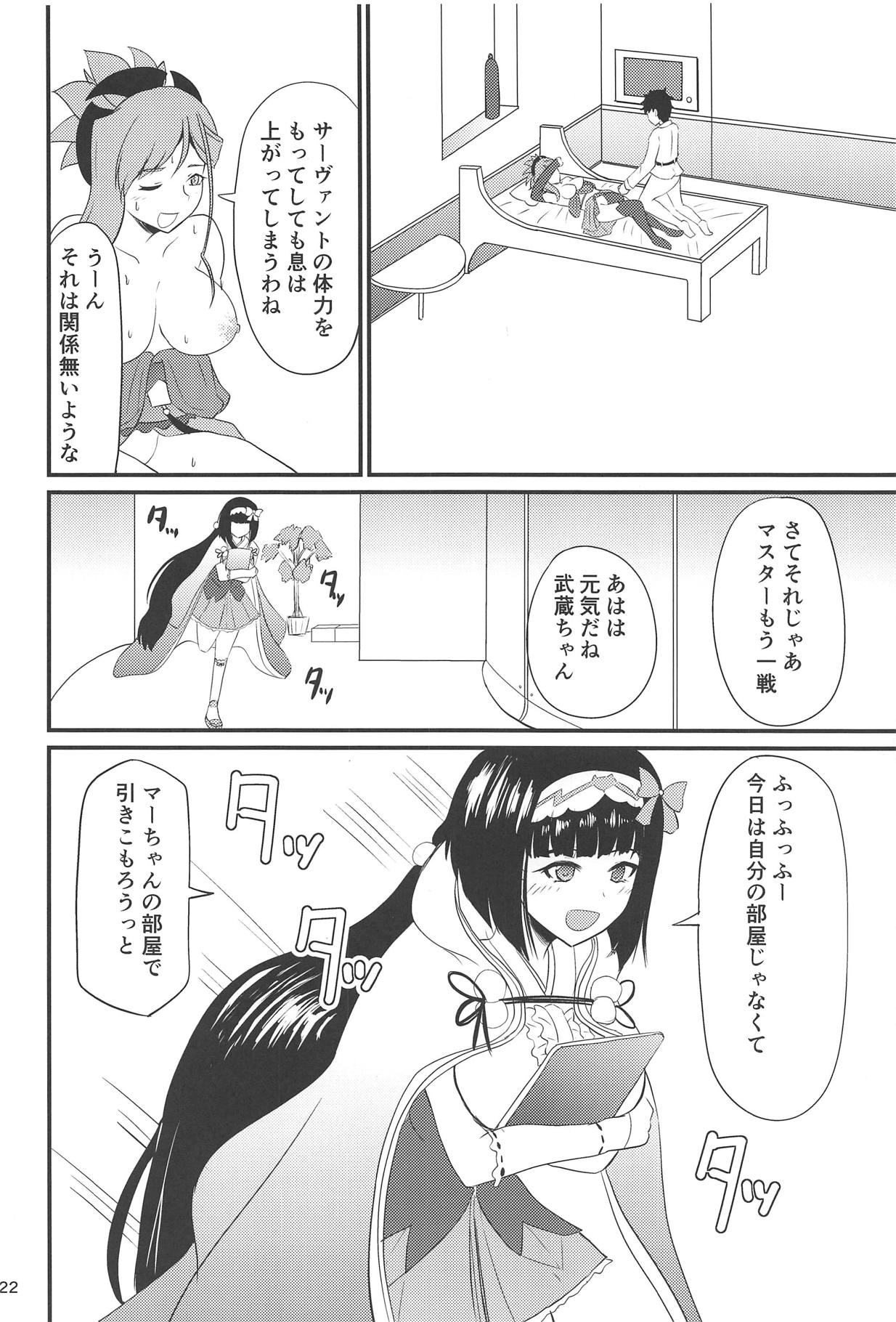(C95) [Nama Shibori Sour (Pingure)] Tsuyameku Tengen (Fate/Grand Order) page 21 full