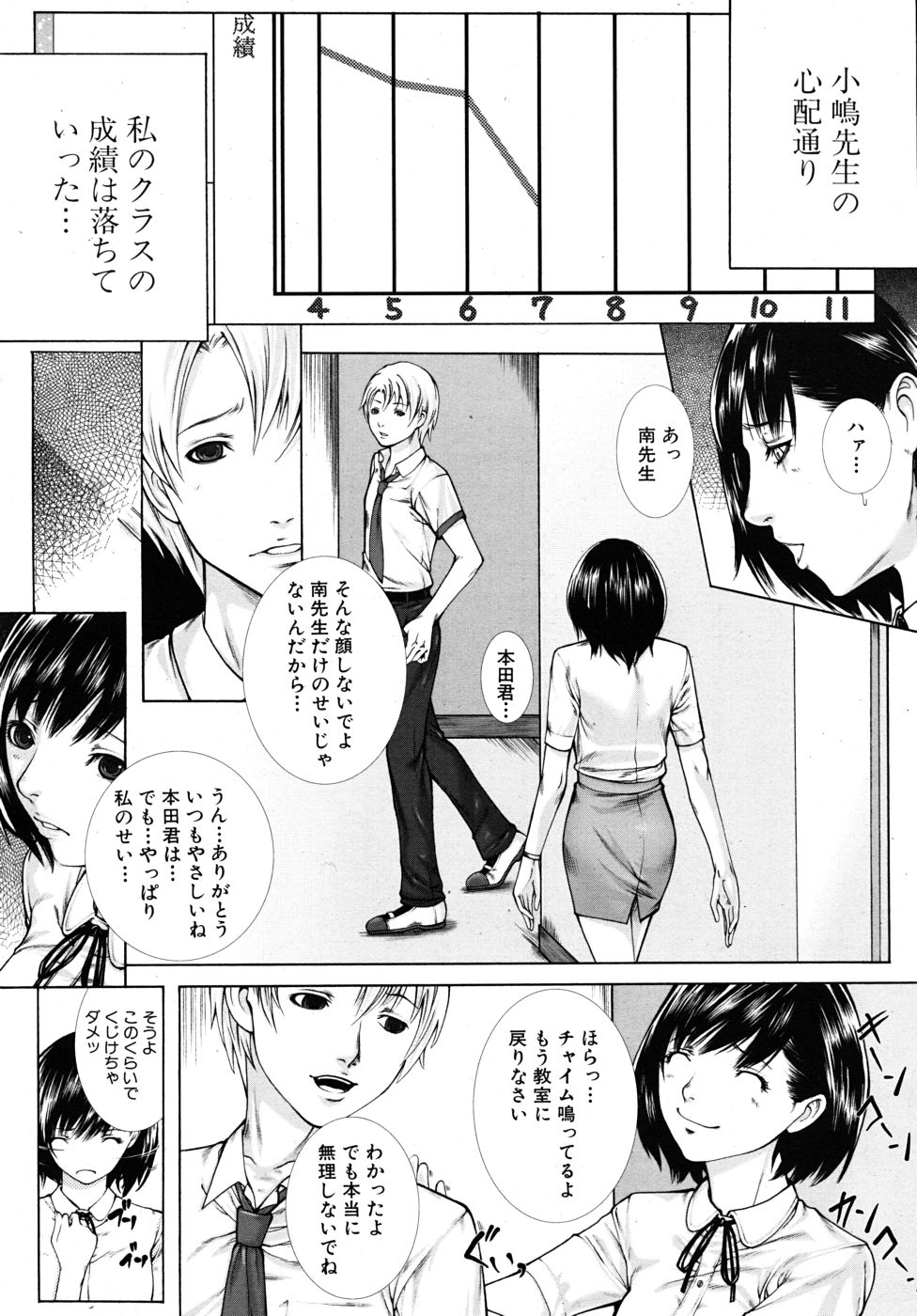 [Hasumi Hiro (Bone★chinA)] Onna Kyoushi no Junan (Complete) page 4 full