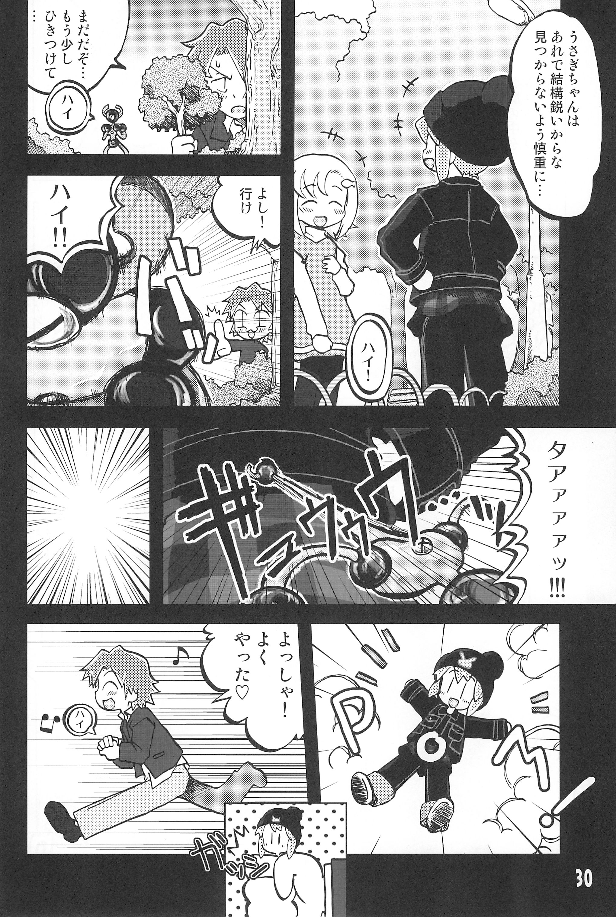 (C67) [Ukkaridou (Inari Satsuki)] Gacha Hime Kurokawa Usagi Hen (Gotcha Force) page 30 full