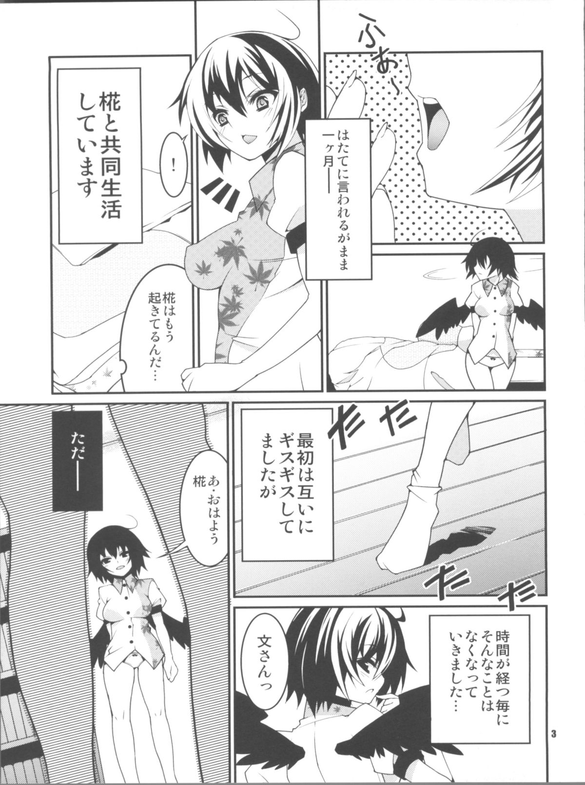 (Reitaisai 10) [SUZUNA JCT (Matsuyuki Kabun)] Kemono no Yume Dream of the beast (Touhou Project) page 4 full