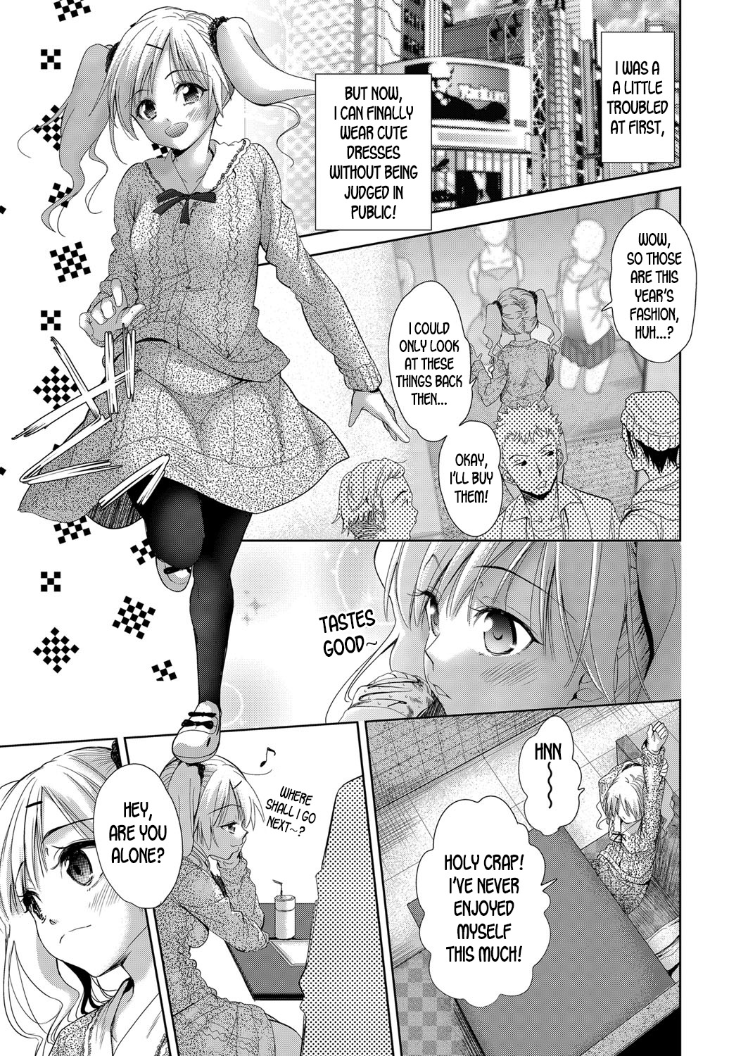 [Tetsuna] Onnanoko ni Naru Appli Bangaihen 2 | Onnanoko Ni Naru Appli Extra Chapter 2 (COMIC AUN 2019-04) [English] [desudesu] [Digital] page 3 full