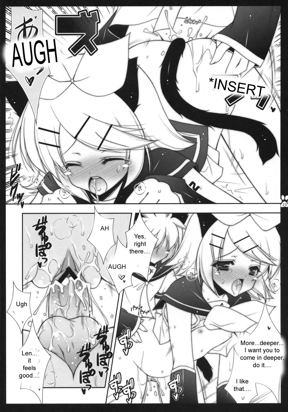 (COMIC1☆2) [Shigunyan, Soyoking (Shigunyan, Soyoki)] Nyan Nyan Daisakusen (VOCALOID) [English] [Zeus777] page 21 full