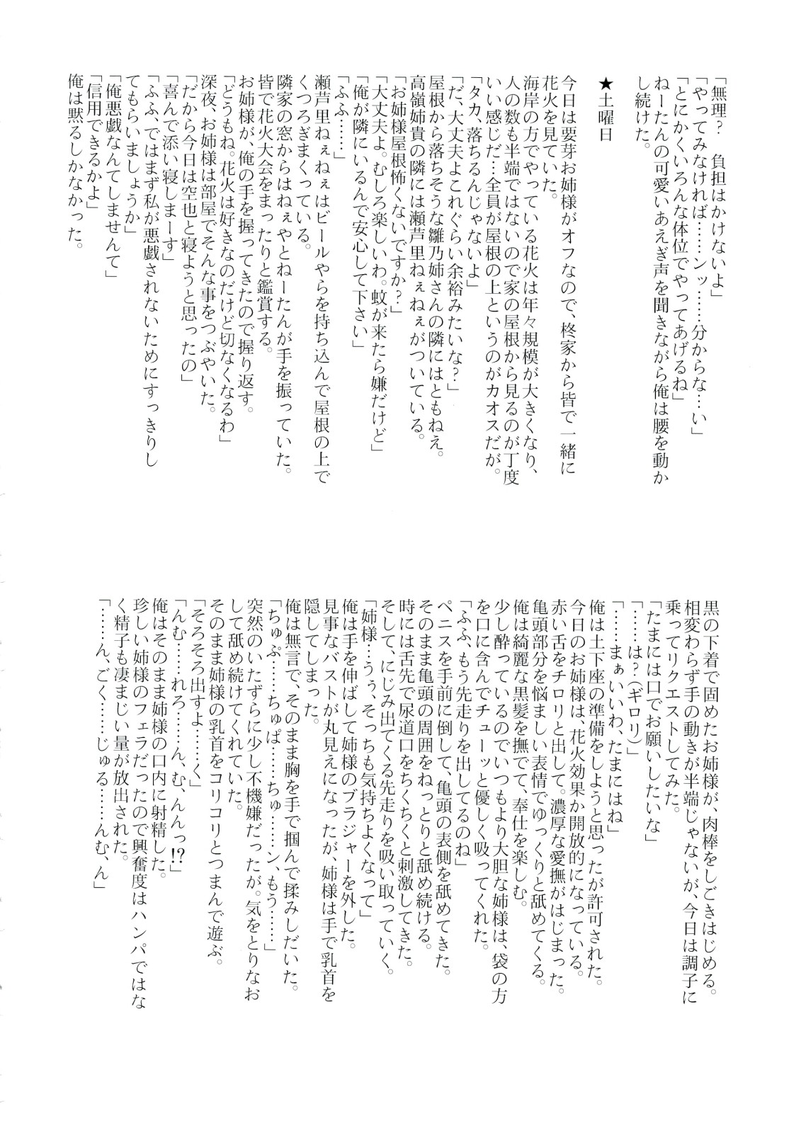 (C74) [Shikitenshi (Shironeko Sanbou)] Neechan to Shite mimashita! (Nee, Chanto Shiyou yo!) page 31 full