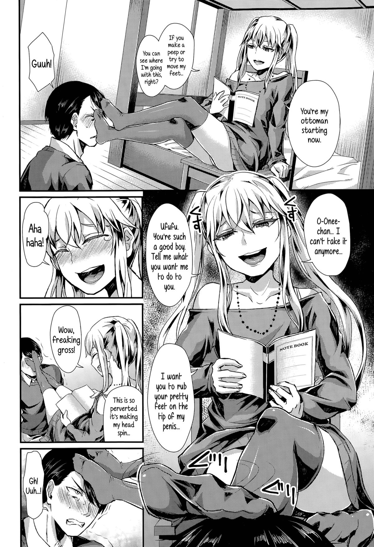 [Shinooka Homare] Anta wa Atashi no Ottoman | Little Brother, You Are My Ottoman (Girls forM Vol. 09) [English] {5 a.m.} page 4 full