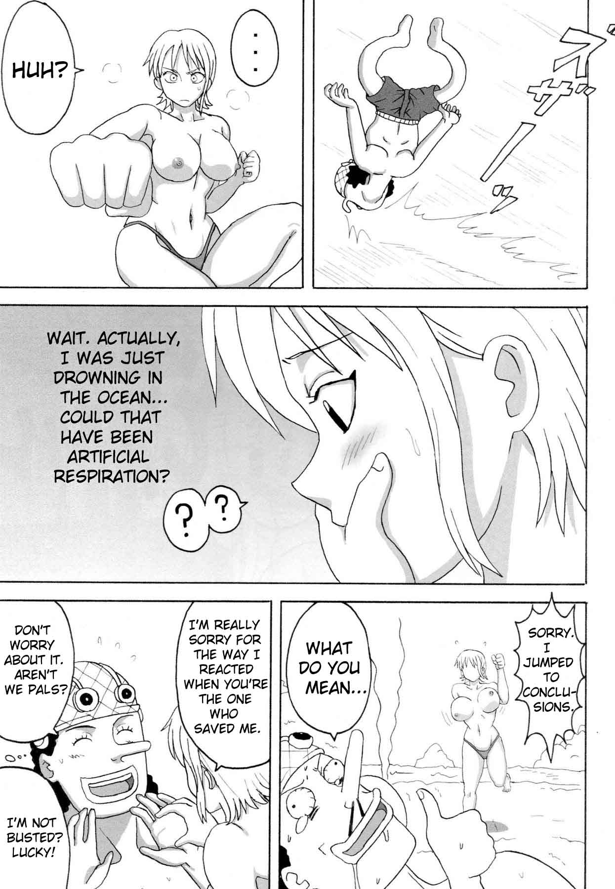 (SC39) [Naruho-dou (Naruhodo)] Ii Nami Yume Kibun | Good Nami Dream Feeling (One Piece) [English] [doujin-moe.us] page 10 full