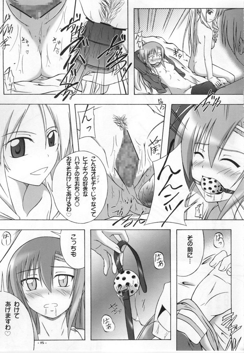 (C77) [Assemblink (Suzuka Sakito)] Kono Hoshide Mottomo Idaina Megami No Namae (Hayate no Gotoku!) page 14 full