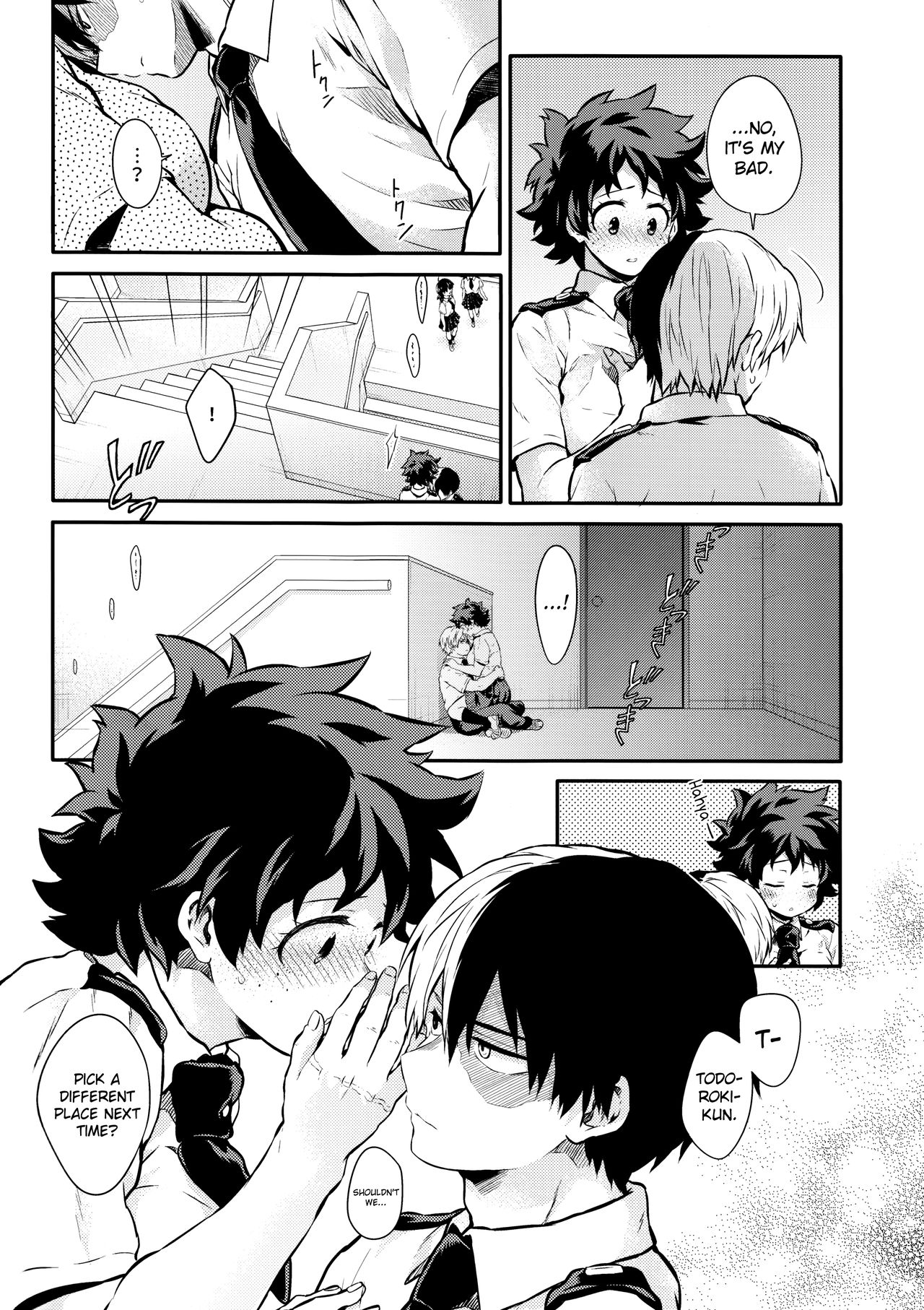 (SUPER27) [Kyujitsusyukkin (Chikaya)] Love Me Tender another story (Boku no Hero Academia) [English] [biribiri] page 58 full