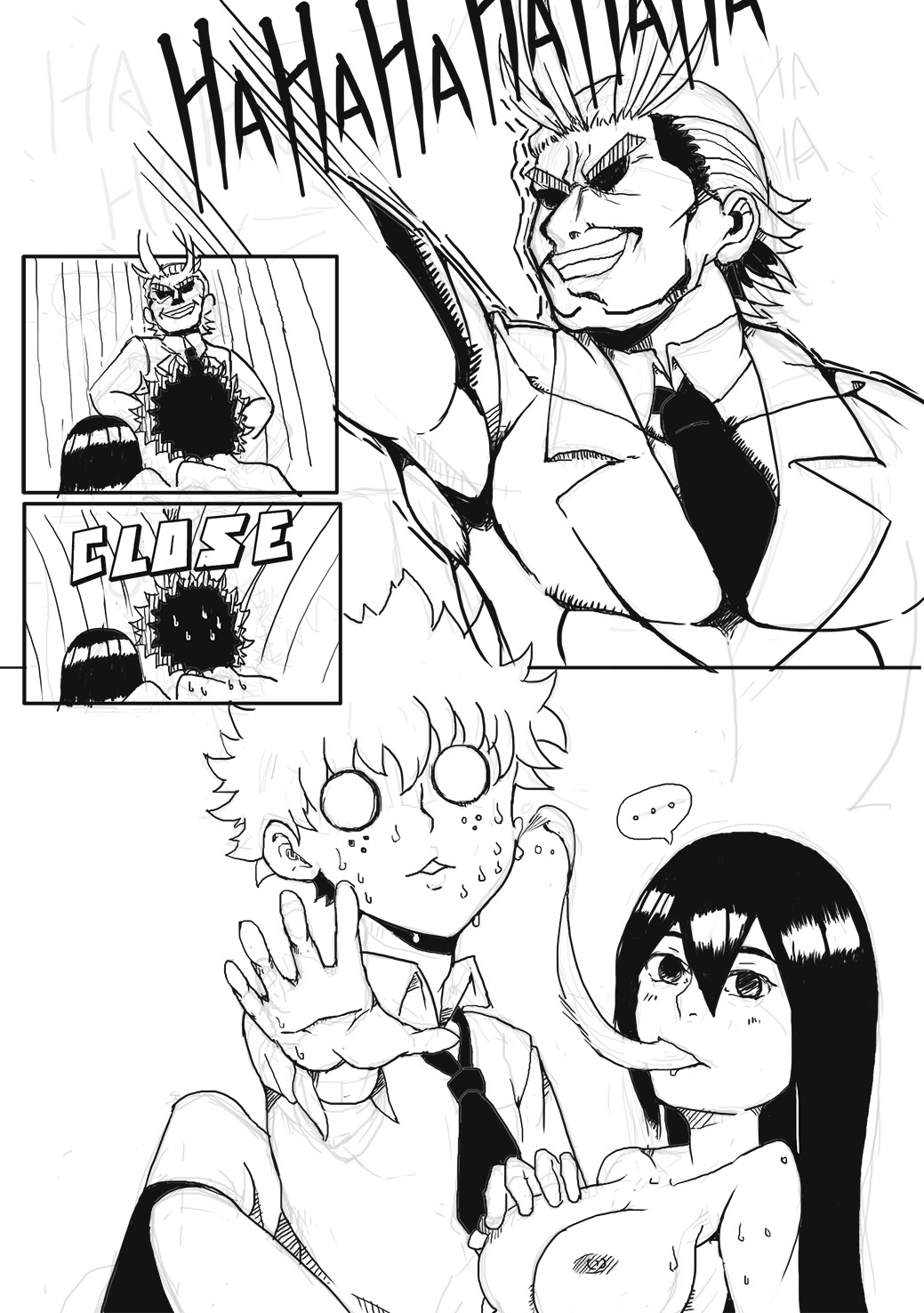 [GAT;e] 梅雨發情 (My Hero Academia) page 7 full
