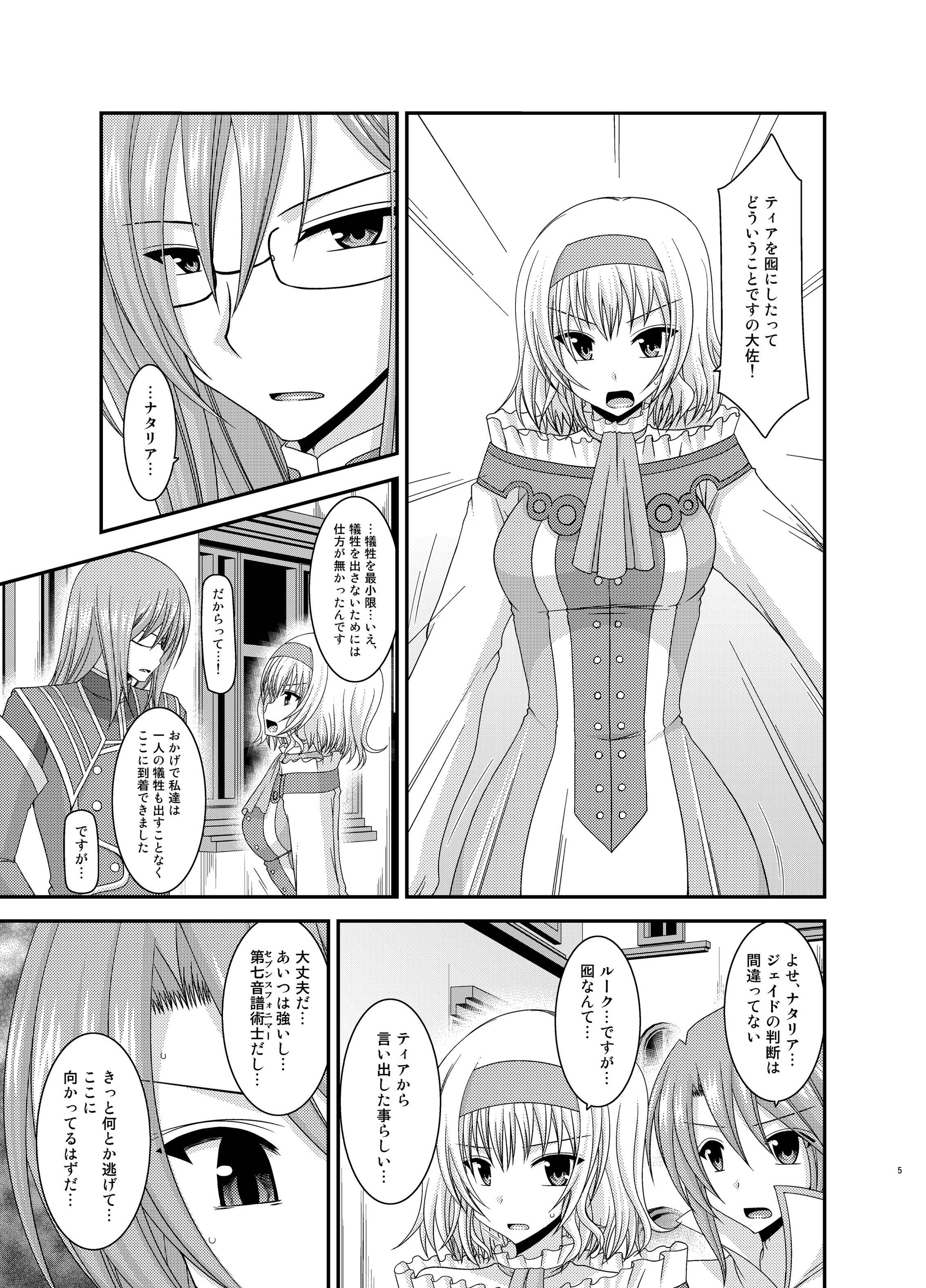 [valssu (Charu)] Melon ga Chou Shindou! R10 (Tales of the Abyss) [Digital] page 5 full