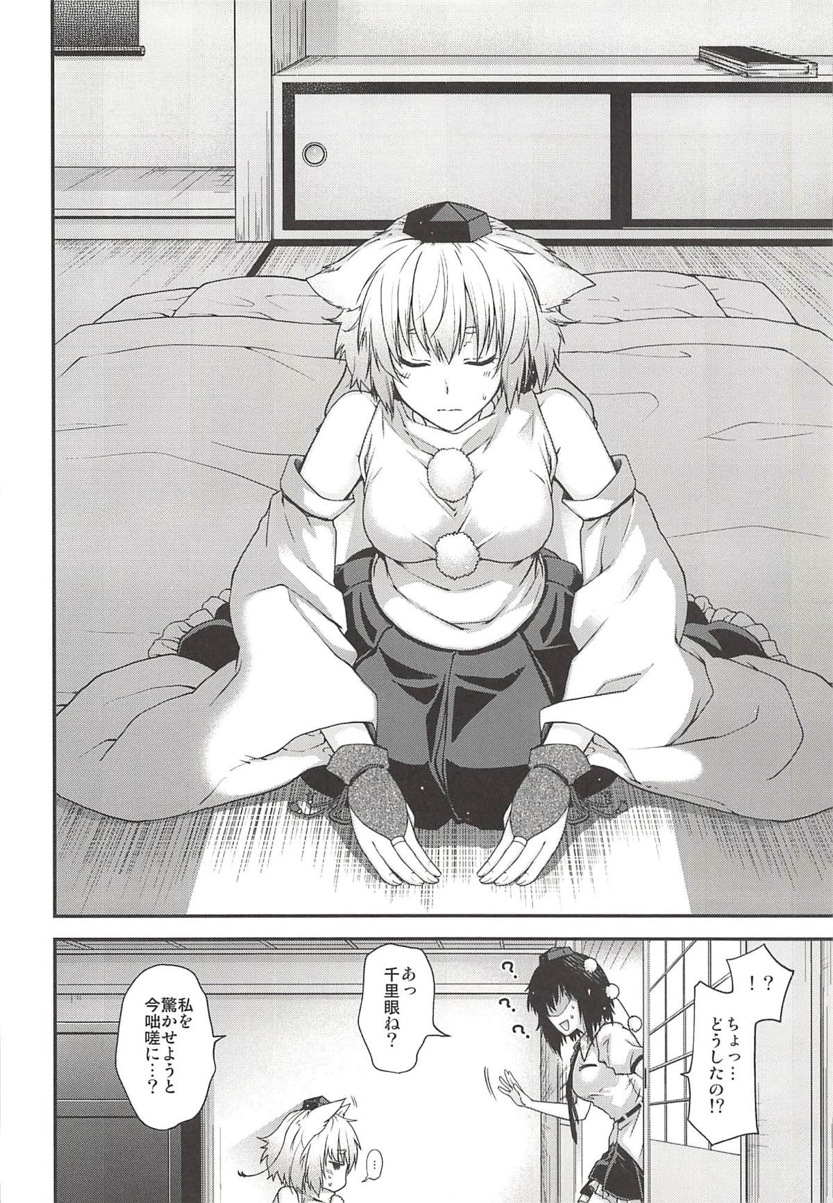 (C84) [HMA (Hiyoshi Hana)] Yotogi Momiji (Touhou Project) page 7 full